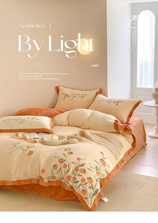 Citrus Embroidered Bedding