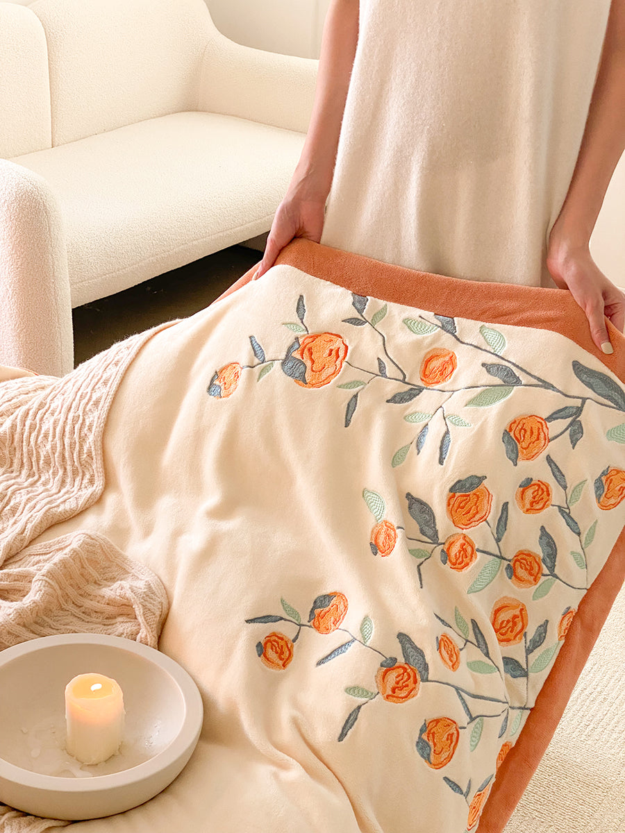 Citrus Embroidered Bedding